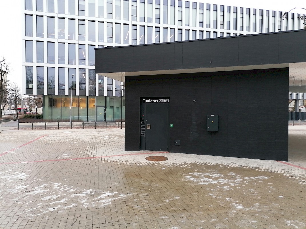 Automatizuotas lauko WC Vilniuje, Amatų g.