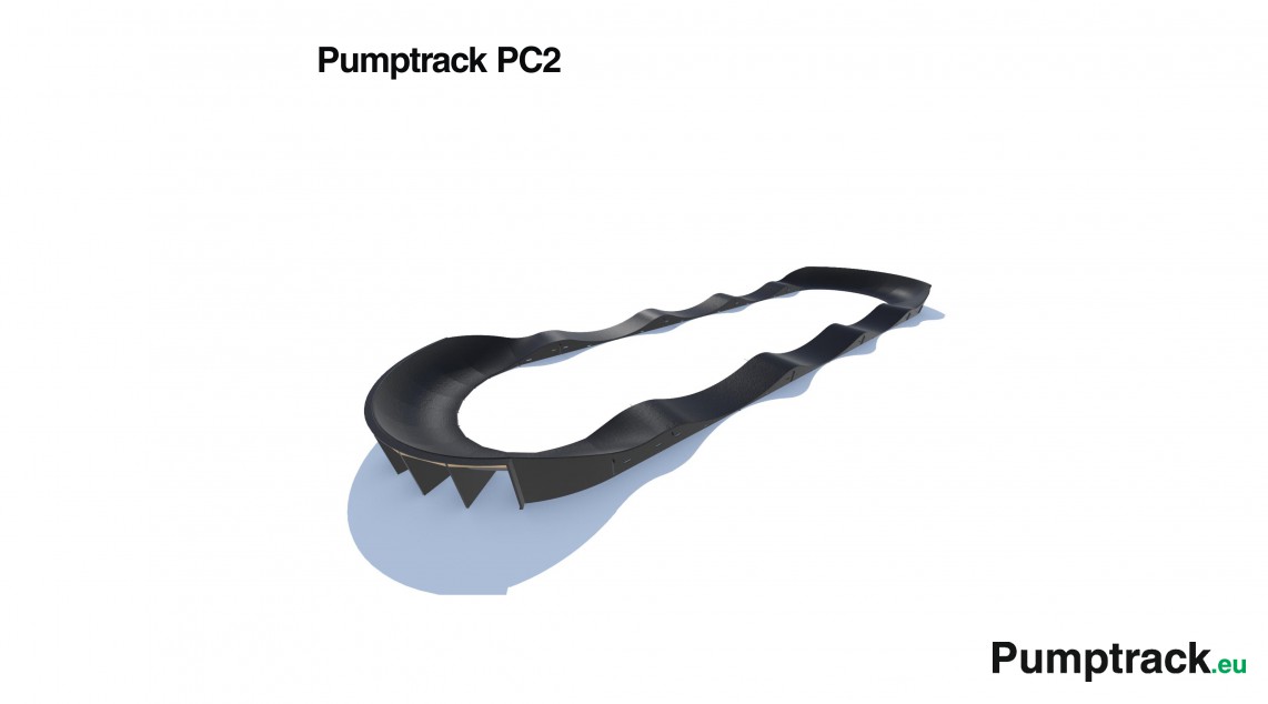 Pumptrack bmx trasa PC2