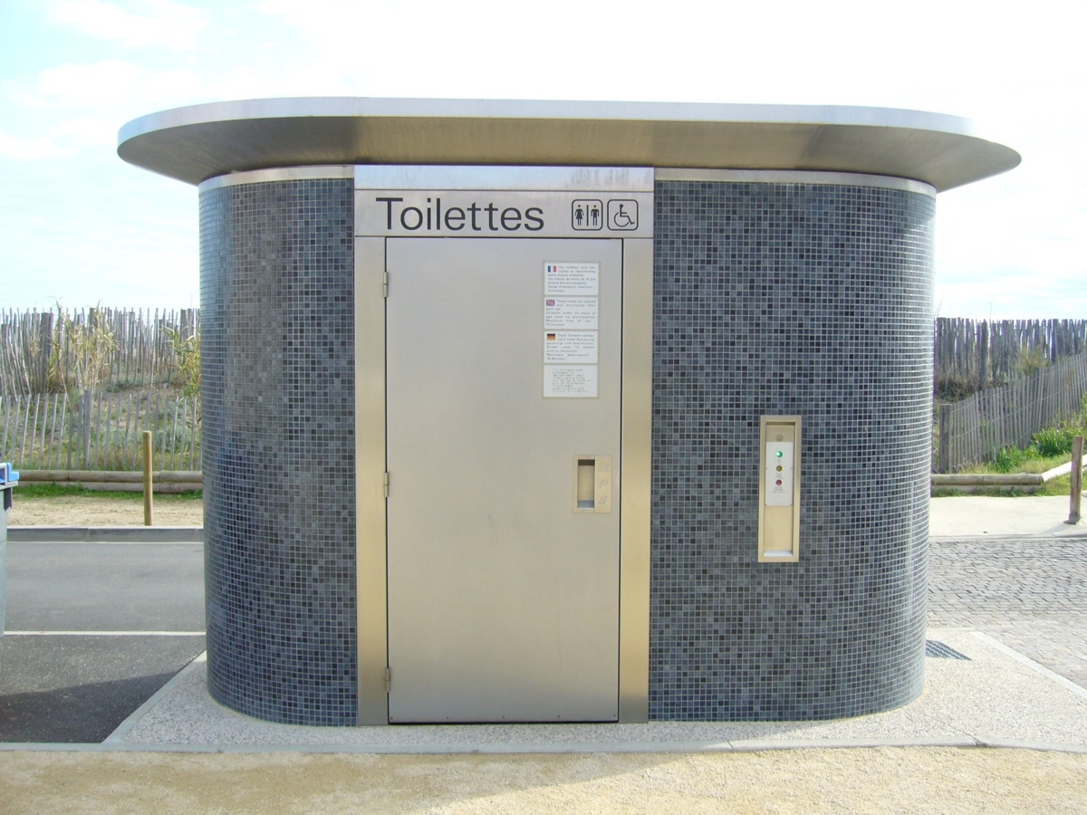 Automatiniai viešieji tualetai vienviečiai