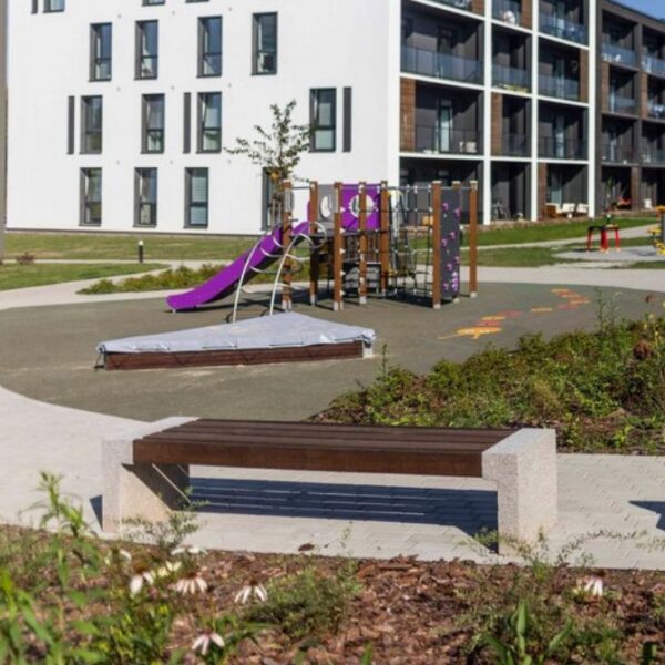 Betoninis suoliukas KAMPAS BL002 be atlošo