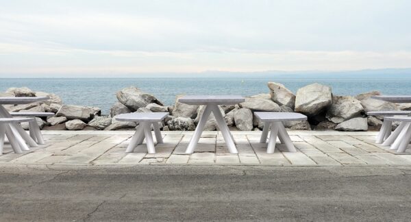 Betoninis pikniko rinkinys "Sun-Set"